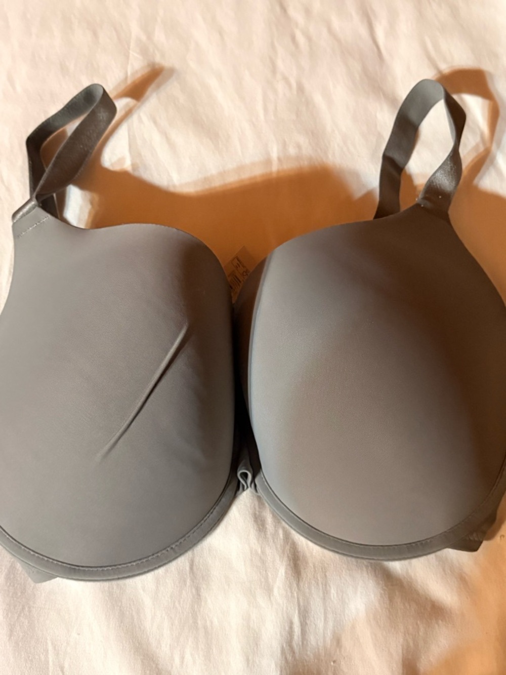 NOBO Smooth Molded Bra in Light Gray